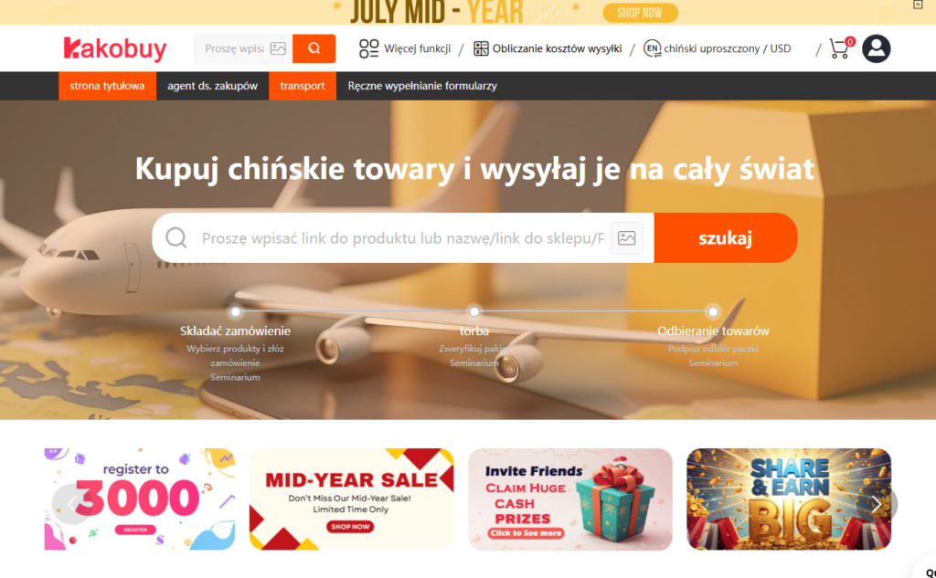 pierwsze zamówienie na kakobuy
